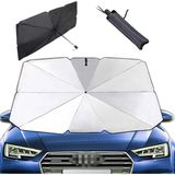 Bin Hediye Tüm Araçlar Için Araba Ön Cam Güneşlik Katlanabilir Güneşlik Şemsiye Ön Cam Gölgelik Esnek 709357TÜ - Sarı