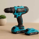 Bin1çeşit 24V Şarjlı Matkap Seti 5.0AH 2 Batarya Çantalı 1250 Rpm