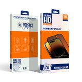 Binano 2,5D Privacy Süper Glass Iphone 17/16 Pro Ekran Koruyucu Siyah