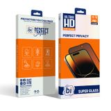 Binano 2,5D Privacy Super Glass Mat Iphone 12/12 Pro Ekran Koruyucu Siyah