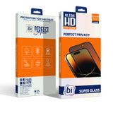 Binano 2,5D Privacy Super Glass Mat Iphone 13/13 Pro/14/16E Ekran Koruyucu Siyah