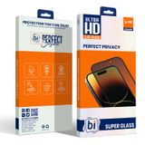 Binano 2,5D Privacy Super Glass Mat Iphone 14 Pro Ekran Koruyucu Siyah