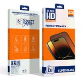 Binano 2,5D Privacy Süper Glass Samsung A36/A56/S24 Fe Ekran Koruyucu Siyah