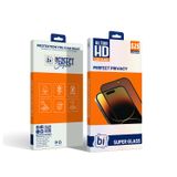 Binano 2,5D Privacy Super Glass Samsung S24/S25 Ekran Koruyucu Siyah