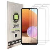 Binano 3ü Bir Arada Eco Paket Samsung A03S Nano Ekran Koruyucu Şeffaf