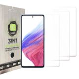 Binano 3’ü Bir Arada Eco Paket Samsung A73 Nano Ekran Koruyucu Şeffaf