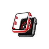BİNANO APPLE WATCH 40MM STAR KASA VE EKRAN KORUYUCU KIRMIZI
