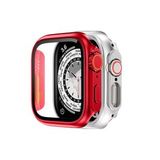 Binano Apple Watch 40mm Ultra Dönüştürücü Kasa ve Ekran Koruyucu Kırmızı
