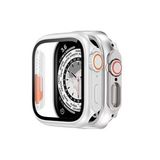 Binano Apple Watch 41mm Ultra Dönüştürücü Kasa ve Ekran Koruyucu Beyaz