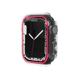 BİNANO APPLE WATCH 44MM FOSFORLU KASA VE EKRAN KORUYUCU PEMBE