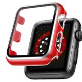 BİNANO APPLE WATCH 44MM STAR KASA VE EKRAN KORUYUCU KIRMIZI