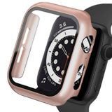 Binano Apple Watch 8 41mm Sense Kasa ve Ekran Koruyucu Roze Altın