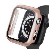 Binano Apple Watch 8 45mm Sense Kasa ve Ekran Koruyucu Roze Altın