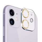 Binano iPhone 11 12 Mini 3D Pro Roze Altın Kamera Koruyucu