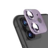 Binano iPhone 11 Pro 11 Pro Max 360 Metal Lila Kamera Koruyucu