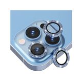 Binano iPhone 11 Pro Max Diamond Mavi Kamera Koruyucu