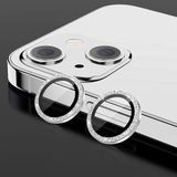 Binano Iphone 11/12 Mini Diamond Kamera Koruyucu Silver