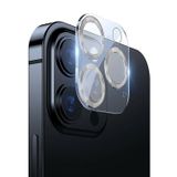 Binano iPhone 12 Pro 3D Pro Gümüş Kamera Koruyucu