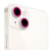 Binano iPhone 13 13 Mini Fosforlu Pembe Kamera Koruyucu