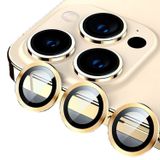 Binano iPhone 14 Pro-14 Pro Max Metal Ring Altın Sarısı Kamera Koruyucu