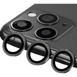 Binano iPhone 14 Pro-14 Pro Max Metal Ring Gri Kamera Koruyucu