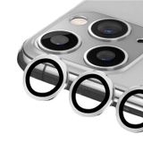 Binano iPhone 14 Pro-14 Pro Max Metal Ring Gümüş Kamera Koruyucu