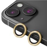 Binano iPhone 15-15 Plus Metal Ring Altın Sarısı Kamera Koruyucu