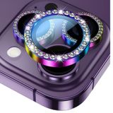 Binano iPhone 15-15 Plus Taşlı Renkli Kamera Koruyucu