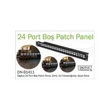 Binbir Göz Bilgisayar Dıgıtus DN-91411 Moduler Utp/ftp CAT6/CAT6A 24 Port Boş 1u Zırhlı Patch Panel