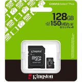 Binbir Göz Bilgisayar Kıngston Canvas Select Plus 128GB Mıcro Sdhc CLASS10 150MB/S Hafıza Kartı SDCS3/128GB