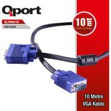 Binbir Göz Bilgisayar Qport Q-VGA10 10MT VGA Kablo