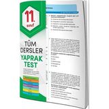 Binbir Göz Kitap 11. Sınıf Tüm Dersler Yaprak Test