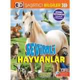 Binbir Göz Kitap 3D Şaşırtıcı Bilgiler - Sevimli Hayvanlar