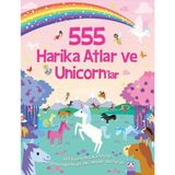 Binbir Göz Kitap 555 Eğlenceli Çıkartma - Harika Atlar ve Unicorn’lar