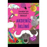 Binbir Göz Kitap Akdeniz Iklimi - Çocuklar Için Yaratıcı Etkinliklerle Ekoloji - Kes-Boya-Yapıştır
