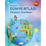 Binbir Göz Kitap Çıkartmalı Dünya Atlası / Ülkelerin Özellikleri