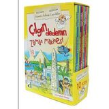 Binbir Göz Kitap Çılgın Dedemin Zaman Makinesi - Uygarlıklar (10 Kitap Takım)