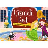Binbir Göz Kitap Çizmeli Kedi - Hareketli Masallar Serisi