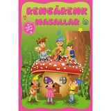 Binbir Göz Kitap Çocuklar Için Hayal ve Odak Geliştirici Rengarenk Masallar Fuşya Kitap