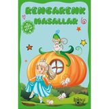 Binbir Göz Kitap Çocuklar Için Hayal ve Odak Geliştirici Rengarenk Masallar Yeşil Kitap