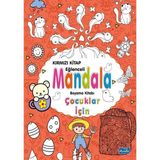 Binbir Göz Kitap Çocuklar Için Mandala Kırmızı