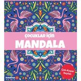 Binbir Göz Kitap Çocuklar Için Mandala - Lacivert