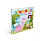 Binbir Göz Kitap Dinozor Dino ve Kız Kardeşi 3 Boyutlu