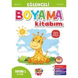 Binbir Göz Kitap Eğlenceli Boyama – Seviye 1 (2-3 Yaş)