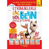 Binbir Göz Kitap Etkinliklerle Sağ Beyin Sol Beyin Geliştirme (2+ Yaş) 6’lı Set