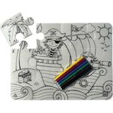 Binbir Göz Kitap Funny Mat - Korsan Adası 30 x 40 cm