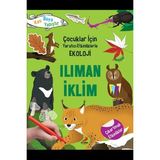 Binbir Göz Kitap Ilıman Iklim - Çocuklar Için Yaratıcı Etkinliklerle Ekoloji - Kes-Boya-Yapıştır