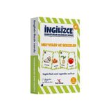 Binbir Göz Kitap Ingilizce Kelime Kartları - Meyveler ve Sebzeler