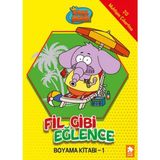 Binbir Göz Kitap Kral Şakir Fil Gibi Eğlence Boyama Kitabı- 1