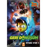 Binbir Göz Kitap Kral Şakir Geridönüşüm Boyama Kitabı 4